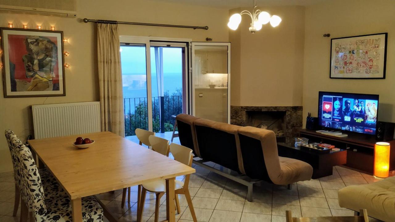 Ioannis House Sea View-Perfect Family Holidays Lourdata  Exterior foto
